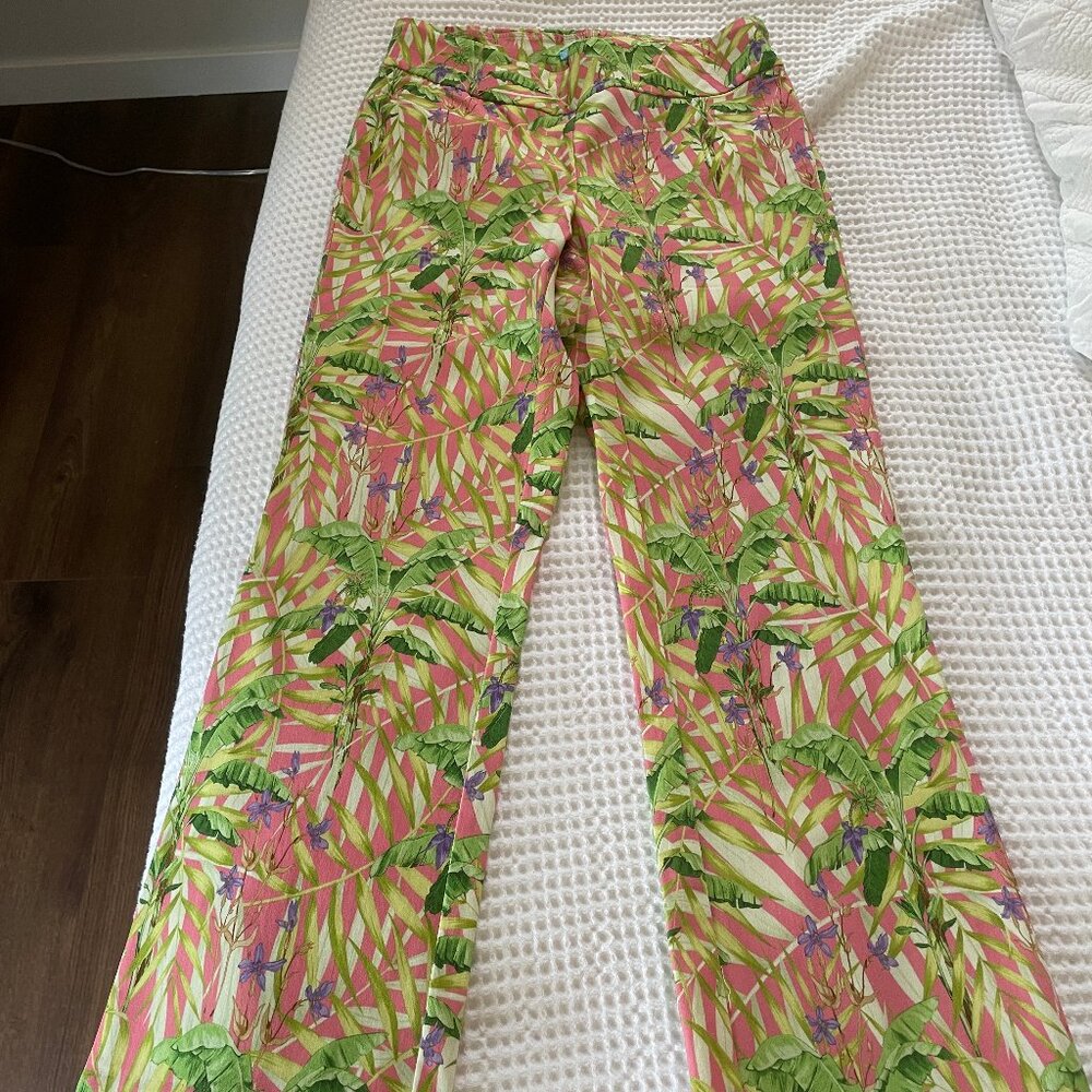 J. McLaughlin summer print "Romily" pants